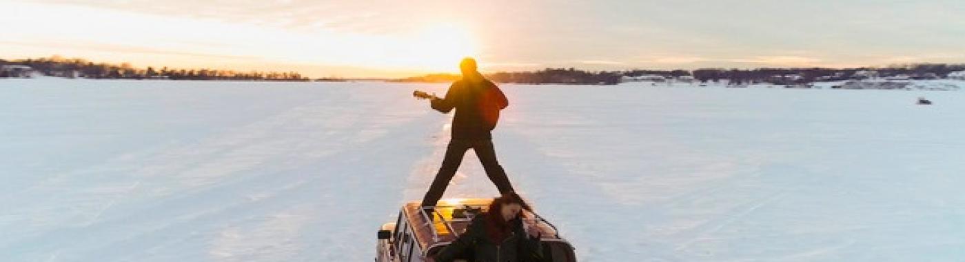 Sold Out movie still-man on frozen lake